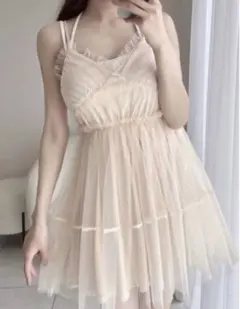 フレアワンピース