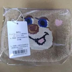 ドアップテディ ガール 耳付き巾着 ポーチ フェイラー ラブラリー 新品