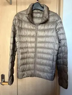 ユニクロ ウルトラライトダウンジャケット ブラウン系　レディース　L