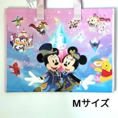上海ディズニー Мサイズエコバッグ10周年 ショッピングバッグ SHDL