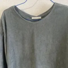 コーデュロイ ロングワンピース 長袖