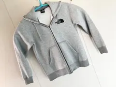 THE NORTH FACE フルジップパーカー　ボックスロゴ　Mサイズ　グレー