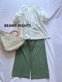 BEAMS RIGHTS コットン　パフスリーブ　チュニック　ブラウス　シャツのサムネイル