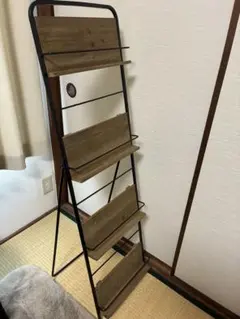 サリュー アイアンウッドマガジンスタンド マガジンスタンド salut！