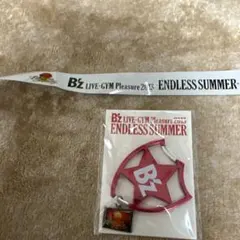 B'z LIVE-GYM Pleasure 2013 キーホルダーと銀テープ