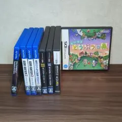 【vita+3DS+DS】ソフト8本まとめ売りセット【oka】