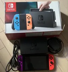 任天堂Switch 本体 付属品不足有 128GBSDカード付