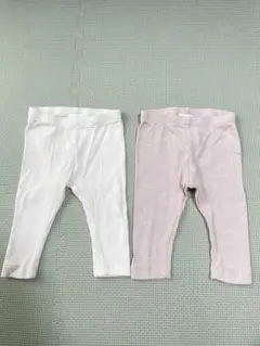 ZARA ベビーレギンス 3-6ヶ月 2枚セット　68cm