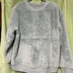 ライトブルー フリース トレーナー Mサイズ