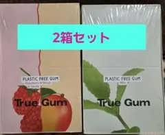 コストコ　トゥルーガム　フルーツ(ラズベリー&マンゴー)　ミント　2箱セットのサムネイル