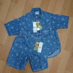 スタジオセブン×gu   キッズセットアップ 110