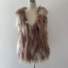 値下中！美品　GYDA　ジェイダ　エコファーベスト　F