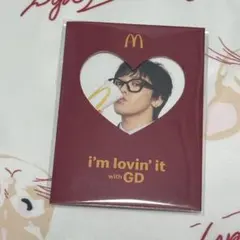 G-DRAGON GD ジードラゴン マクドナルド 韓国 フォトカード トレカ