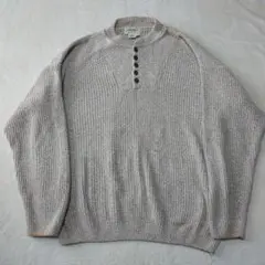 ヘンリーネック ニット