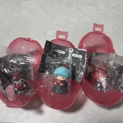 サンリオ はーとのこあくま カプセルトイ 3体セット(バラ交渉OK)