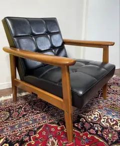 カリモク60 Kチェア1シータースタンダードブラック①