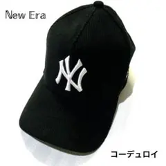 NEWERA ニューヨークヤンキースA-frame 黒コーデュロイ