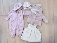 gap ベビー服セット（ロンパース・アウター ・ワンピース ・帽子)
