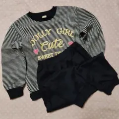子供用長袖パジャマ 120 ストライプ