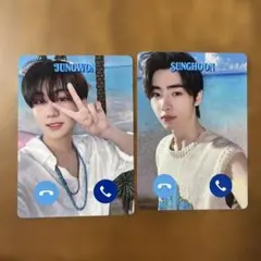 ENHYPEN MOSHI MOSHI CALL ソンフン　ジョンウォン使用済