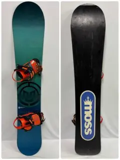 mosssnowboards king 157.5cm スノーボード ２点セット