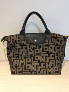 Longchamp ロゴプリント トートバッグ