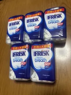 FRISK clean breath 150粒 フレッシュミント5個セットのサムネイル