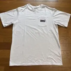 パタゴニア Tシャツ ホワイト 白 Мサイズ ポケT ポケット - メルカリ