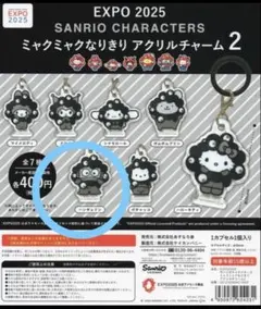 サンリオ　ミャクミャクなりきりアクリルチャーム　ハンギョドン
