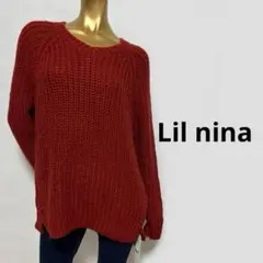 【3497】Lil nina チュニック ニット Mのサムネイル