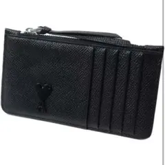 アミパリス ブラック カウハイドレザー AMI DE COEUR カードホルダー