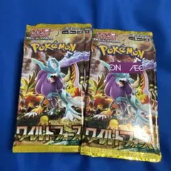 ポケモンカードパック ワイルドフォース 未開封30パック