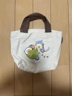 メロとタビ ミニトート まめきちまめこ
