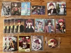 アイナナ アイドリッシュセブン 狗丸トウマ 缶バッジ、カード 19点セット