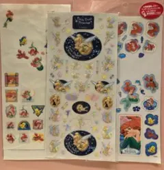 ディズニー　シール　ぷくぷくシール