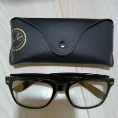 Ray-Ban ブラックメガネ ケース付き