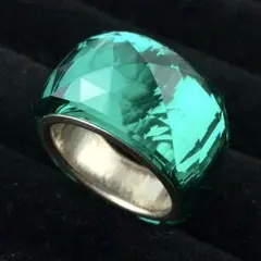 11号 SWAROVSKI リング 指輪 ニルバーナ グリーン スワロフスキーのサムネイル