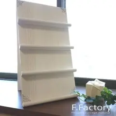 アクセサリー 雑貨 スタンド ロング ホワイト