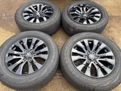 三菱 トライトン 新車外し 純正タイヤ ホイールセット 4本 265/60R18