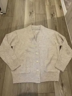 無印良品 ウール カーディガン