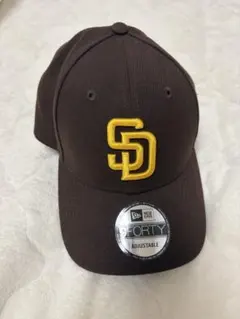 New Era 9FORTY SDロゴキャップ ブラウン