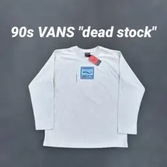 dead stock センターロゴ 90s VANS ロンT 旧タグ 旧ロゴのサムネイル