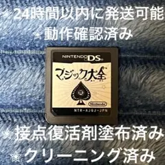 完動品 美品 ⋆✦ マジック大全 DS カセット