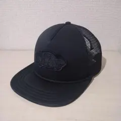 VANS OFF THE WALL メッシュ トラッカーキャップ オールブラックのサムネイル