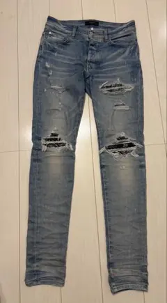 キムタク 木村拓哉着 amiri アミリ アートパッチ デニム - メルカリ