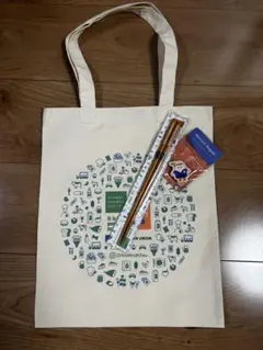 大阪　関西万博 EUパビリオン トートバッグ　桜のお箸　マグネット　非売品！