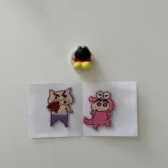 クレヨンしんちゃん　刺繍ステッカー
