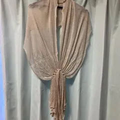 ショール ベージュ