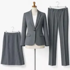 エマジェームス スーツ ３点セットアップ 13AR ストライプ 美シルエット