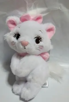 マリーちゃん　ぬいぐるみキーホルダー　DISNEYCATDAY 2025